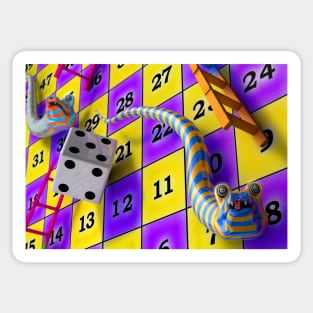 snakes and ladders Sticker